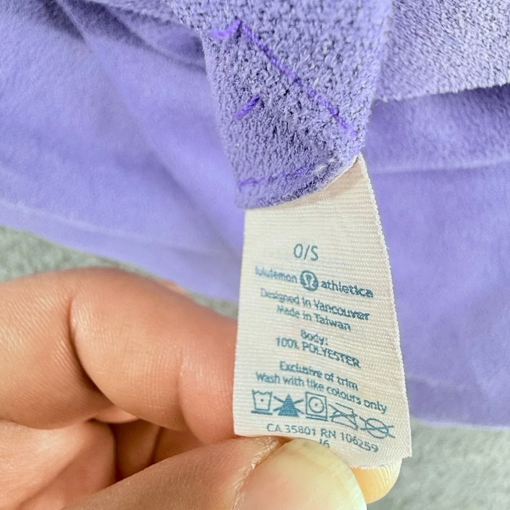 Lululemon Throw‎ Blanket Scarf  One Size  Women's Purple 68x27 ''